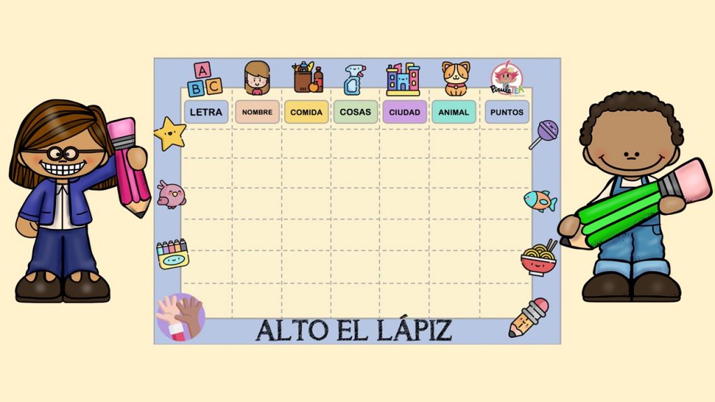 Te traemos una divertida plantilla para jugar al clásico “Alto en lápiz”, un recurso ideal para disfrutar en familia durante las vacaciones. Este tradicional juego no solo garantiza momentos de […]