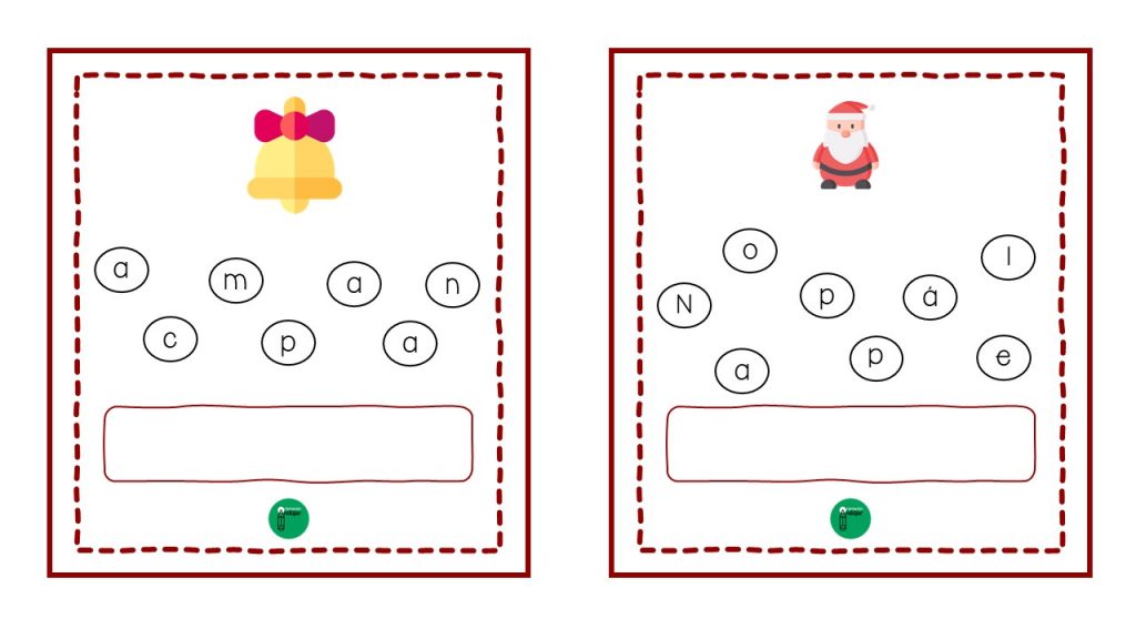 Os hemos preparado estas molonas tarjetas de lectoescritura. Los niños deben ordenar las letras para formar palabras, todas ellas pertenecientes al vocabulario de Navidad. A diferencia del aprendizaje de la […]
