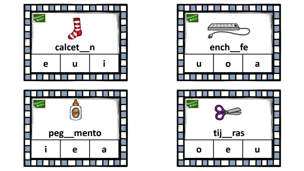 Hoy os traemos una serie de tarjetas imprimibles para trabajar en clase las vocales con la ayuda de divertidos dibujos. Esta actividad puede resultar muy útil para en la fase […]