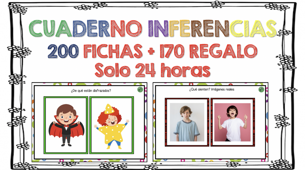 Hemos preparado este fantástico cuaderno de inferencias con 200 páginas + NUESTRO PRIMER CUADERNO 170 PÁGINAS DE REGALO SOLO 24 HORAS (5 EUROS + IVA) La inferencia es una operación […]