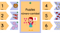 Hoy os compartimos estos divertidos puzzles de dos piezas para asociar número y cantidad del 1 al 12.  Los niños deben contar la cantidad de elementos y unirla con el […]