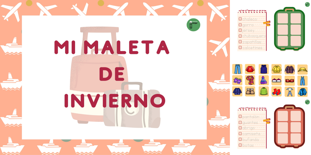 Trabajamos lectoescritura, grafomotricidad y vocabulario de la ropa de invierno con nuestras maletas de viaje.  El objetivo de la actividad es trazar y leer las palabras de nuestra lista y […]