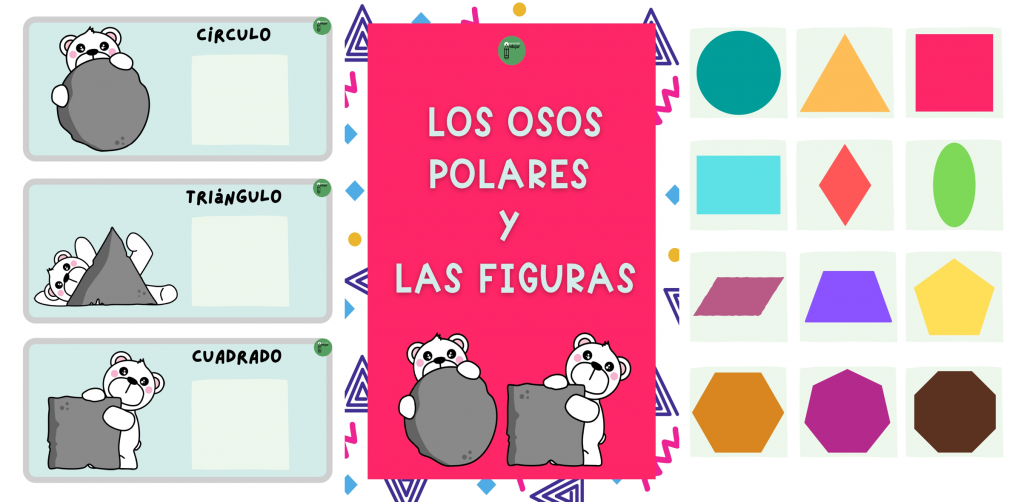 En esta ocasión, haremos un repaso de las distintas formas o figuras con los osos polares. En cada tarjeta, un oso nos indicará la forma y su nombre. Los niños […]