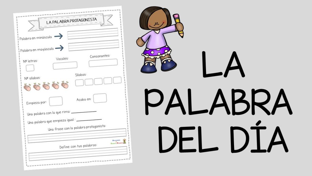 Seguro que muchos conocéis, las famosas plantillas «la palabra del día» o «palabra protagonista», un excelente recurso para analizar los principales aspectos de una palabra. Las siguientes plantillas han sido […]