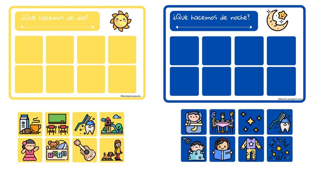 ?¿Qué hacemos de día??¿Qué hacemos de noche?.?Ampliamos vocabulario y favorecemos la expresión oral trabajando los conceptos de día y de noche. Clasificamos las diferentes actividades que podemos realizar a lo […]