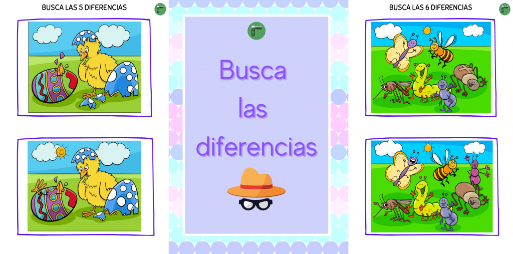 Os compartimos este entretenido pack para buscar las diferencias entre dos imágenes. Es un buen ejercicio para fortalecer la percepción visual y espacial. Contribuye a desarrollar la capacidad analítica y […]