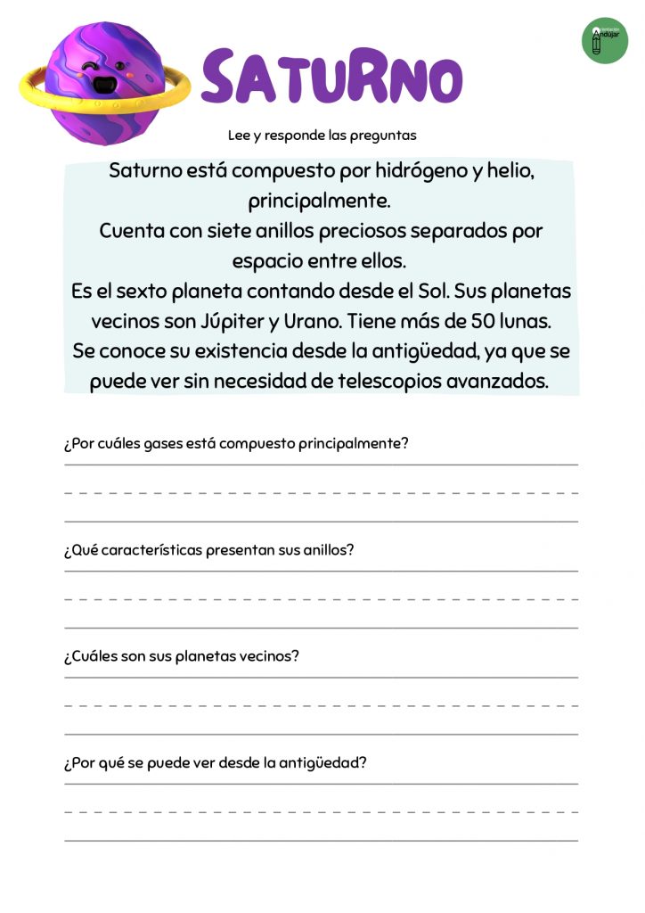 Pequetextos Para Mejorar La Comprensi n Lectora Conocemos Los Planetas Pequetextos para mejorar la comprensi n lectora conocemos los planetas