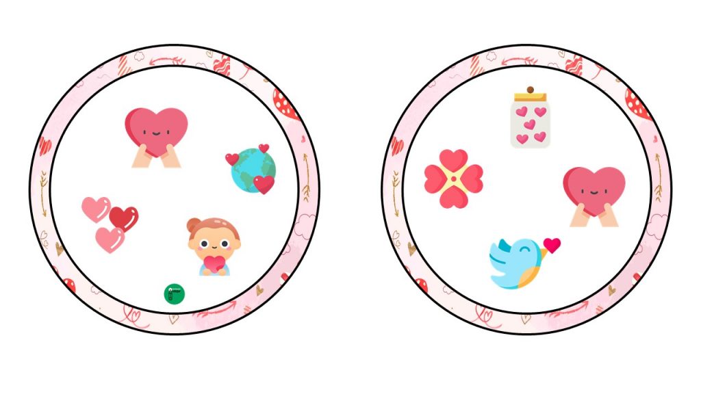 Juegos como el dobble, que consiste en encontrar el elemento común entre distintas tarjetas con dibujos relacionados, permite trabajar aspectos como la discriminación visual, la concentración, los reflejos y el vocabulario.