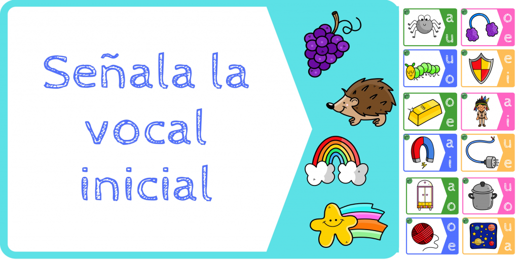 Hemos preparado estas atractivas tarjetas para trabajar conciencia fonológica, específicamente las vocales.  Los niños deben observar la imagen y marcar la vocal inicial de su nombre. También podemos trabajar la […]