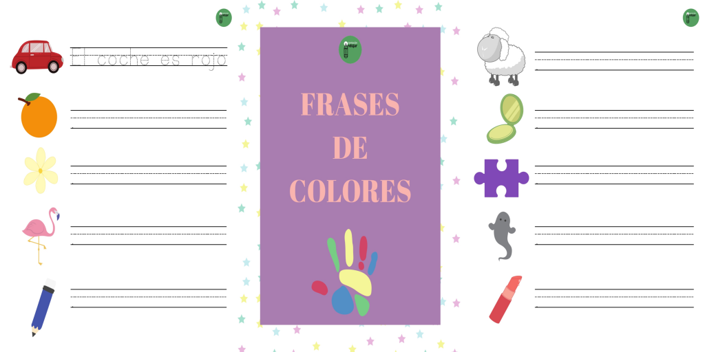 Hoy trabajamos la construcción de frases simples repasando los colores.  Observamos el objeto, identificamos su color y escribimos una oración. Por ejemplo: «El coche es rojo», «El limón es amarillo». […]