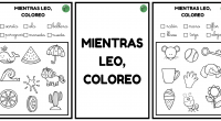 Esta divertida propuesta resulta motivadora para los niños en sus inicios con la lectura. Deben leer las palabras del listado y colorear los que se mencionan. Con esta actividad trabajamos […]