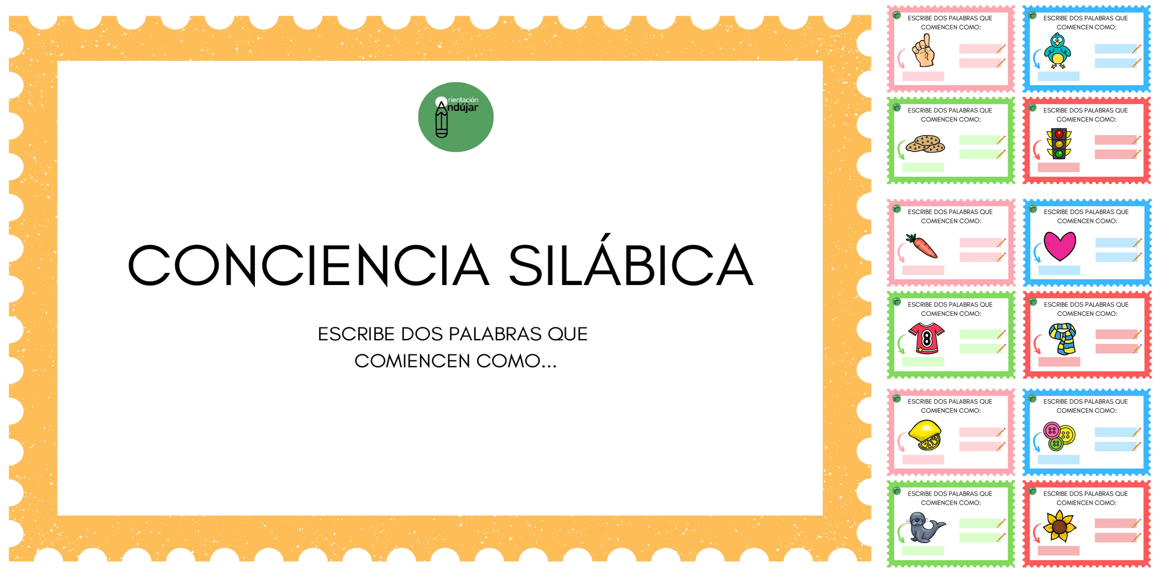 conciencia silábica Archives - Página 8 de 31 - Orientación Andújar ...