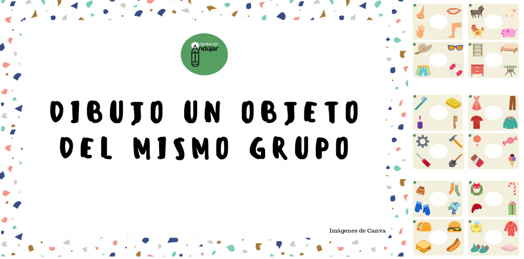 Os hemos preparado estas molonas tarjetas para trabajar semántica del lenguaje.  En cada una de ellas, el niño/la niña deberá dibujar un objeto que tenga relación con los otros cuatro. […]