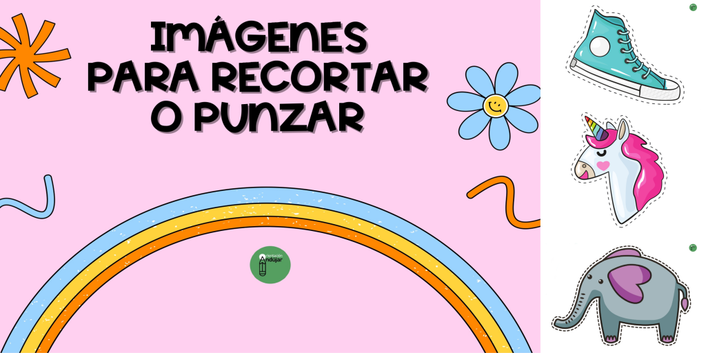 Hoy os compartimos estas molonas imágenes para mejorar o reforzar las habilidades motrices de nuestros peques.  Los dibujos contienen un contorno punteada por donde pueden recortar o utilizar el punzón, […]