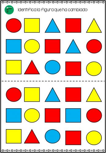 Ejercicio Para Trabajar La Percepción Visual