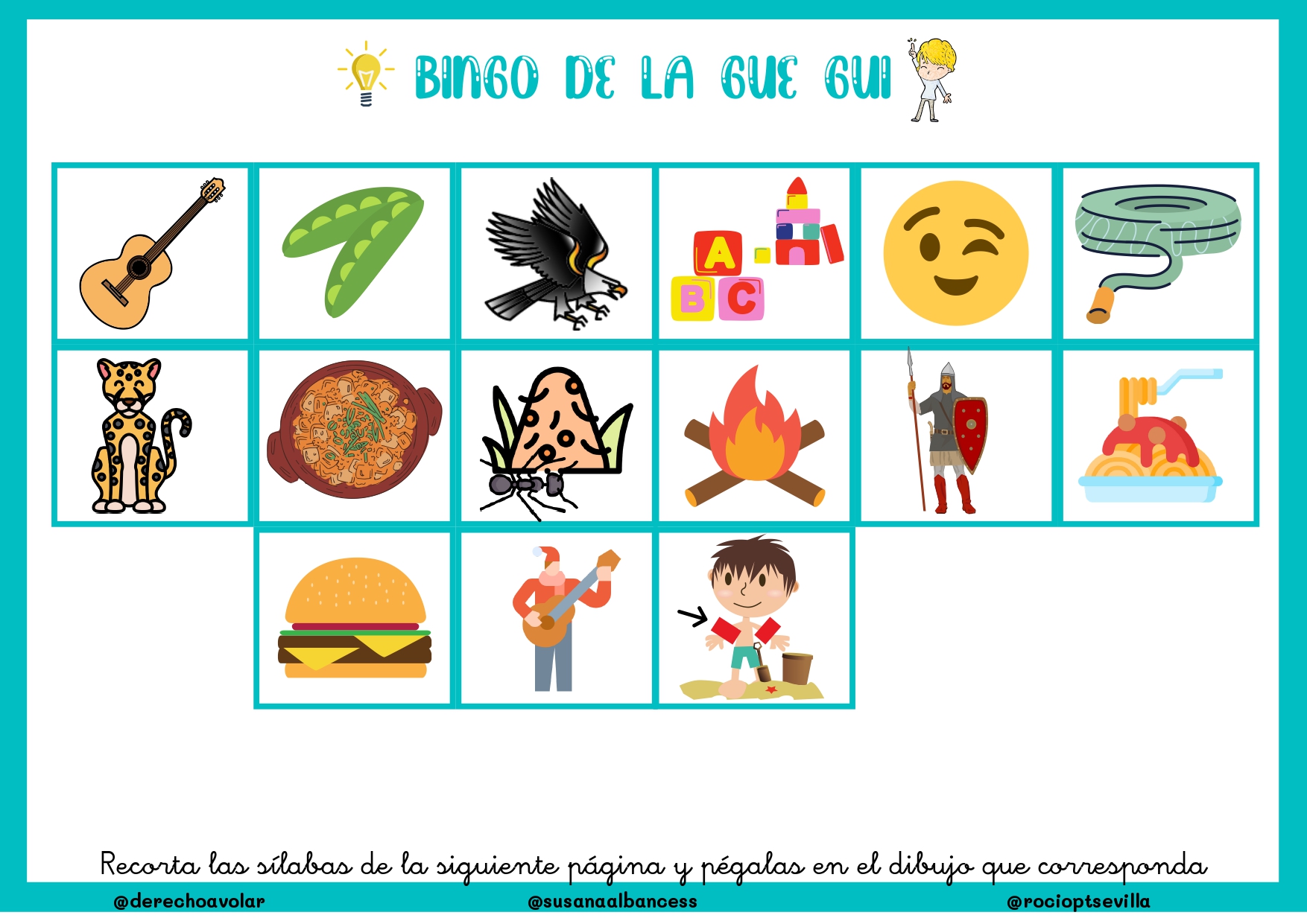 el mundo de las letras letra g - gue -gui _page-0002 - Orientación Andújar  - Recursos Educativos
