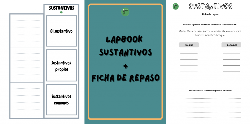 Los lapbooks son cuadernos desplegables que permiten que los niños interactúen con los contenidos que hay dentro. En este caso, elaboraremos uno para trabajar los conceptos de: el sustantivo el […]