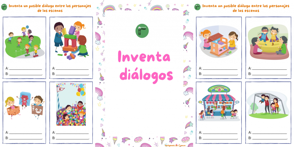 Hoy os compartimos esta idea para trabajar escritura creativa. Ofrecemos tarjetas con distintas escenas y el alumnado debe analizarlas e inventar un posible diálogo breve entre dos personajes. La idea […]