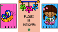 Se acerca la primavera y con ella las flores y colores.  Os compartimos estos preciosos puzzles con motivos primaverales para armar en el orden del 1 al 5. Trabajamos discriminación […]