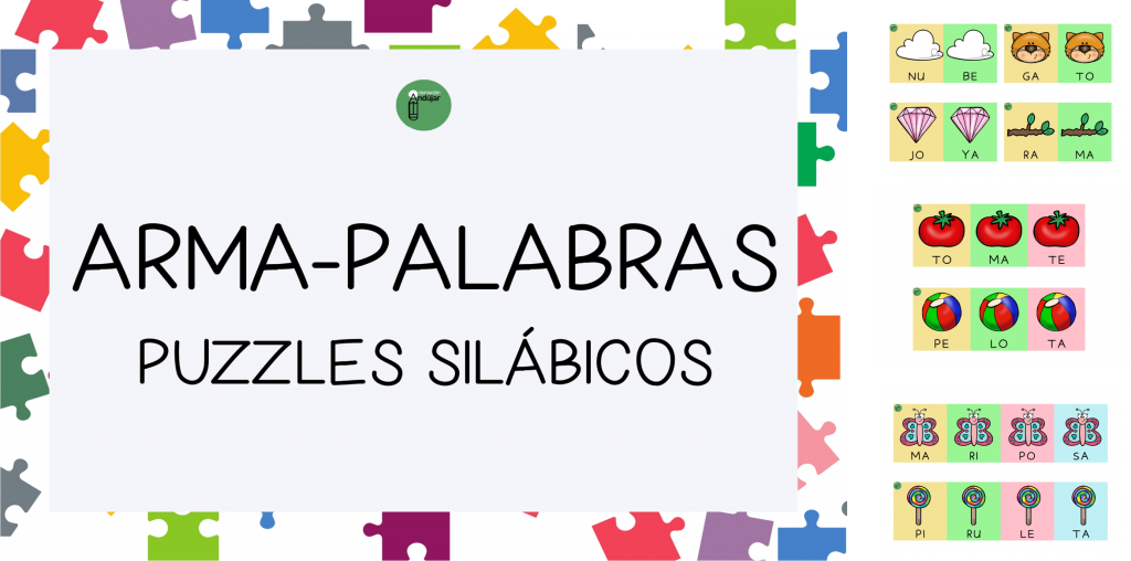 Hoy os deseamos compartir este magnífico recurso para trabajar conciencia silábica y lectoescritura.  Los alumnos deben buscar todas las imágenes iguales y colocar las sílabas en orden para que se […]