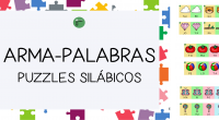 Hoy os deseamos compartir este magnífico recurso para trabajar conciencia silábica y lectoescritura.  Los alumnos deben buscar todas las imágenes iguales y colocar las sílabas en orden para que se […]