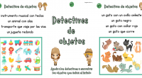 Trabajamos la comprensión lectora y vocabulario con este divertido recurso. Los niños serán detectives en esta actividad en la que tendrán que leer las pistas y buscar los elementos indicados.  […]