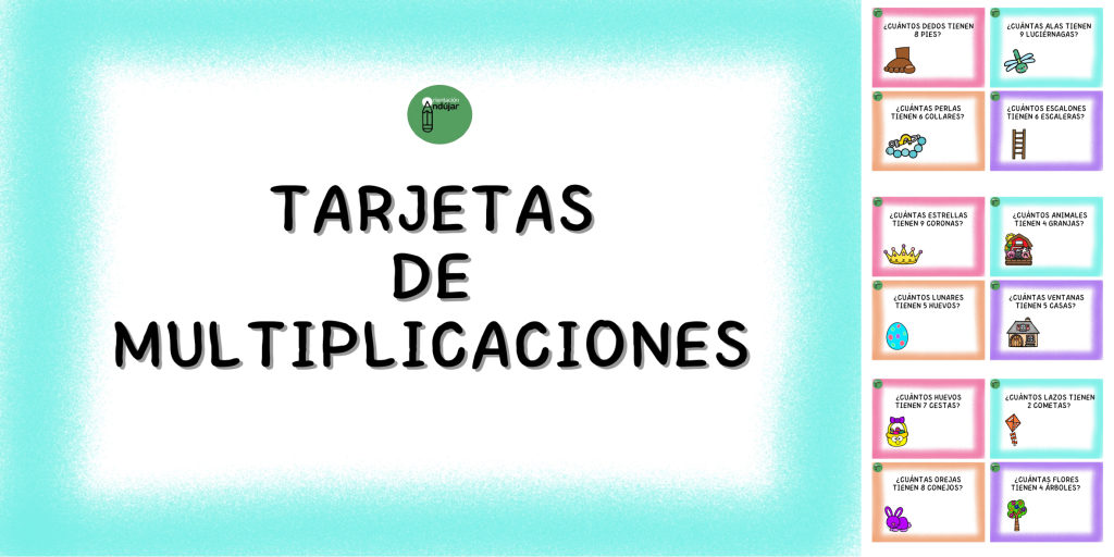 Hoy os traemos estas divertidas tarjetas de multiplicaciones.  Una propuesta diferente para repasar las tablas. En este caso, los niños deben realizar asociaciones antes de hacer la operación.  Por ejemplo: […]