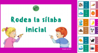 Hoy os compartimos este bonito recurso para reforzar la conciencia silábica y lectoescritura.  Los alumnos deben seleccionar la sílaba inicial correcta de cada palabra.  Sólo hemos incluidos sílabas directas (consonante-vocal). […]
