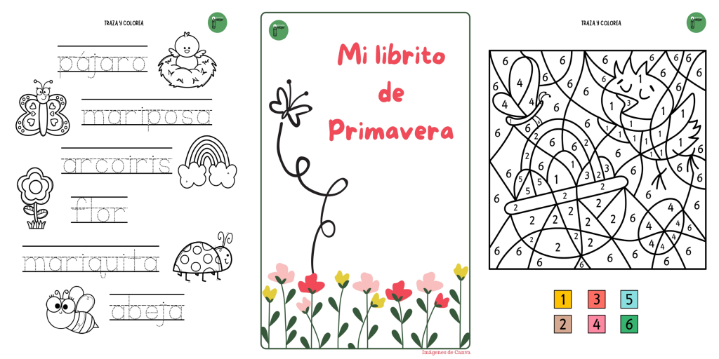 En esta nuevo librito trabajamos sobre la primavera. Encontrarás actividades variadas de distinta complejidad: simetrías trazos colorear según el número escribir palabras con las letras de PRIMAVERA ordenar alfabéticamente vocabulario […]