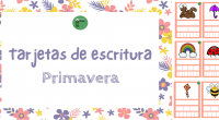 Os hemos preparado estas molonas tarjetas de escritura con vocabulario referido a la Primavera.  En cada una de ellas los niños trabajarán la conciencia léxica, silábica y fonémica.  En primer […]