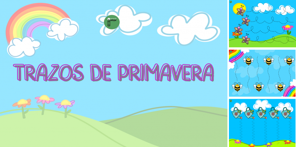 Os compartimos estas preciosas láminas primaverales para trabajar la grafomotricidad.  En cada una podrán practicar distintos trazos. Es un recurso versátil ya que los niños también pueden: repasar vocabulario referido […]