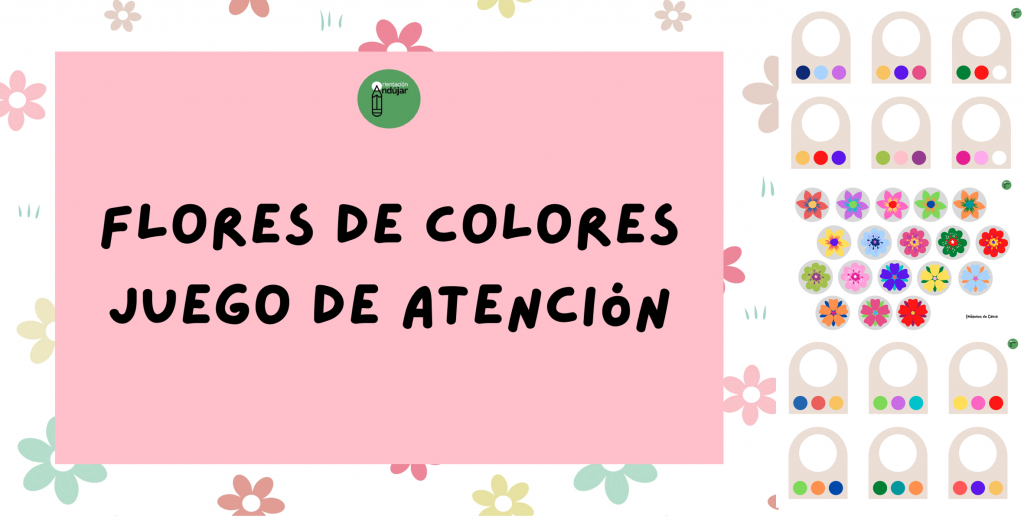 Hoy os compartimos este divertido juego primaveral.  Los niños deben observar los colores de la tarjetas y colocar la flor correspondiente. Hay tres tipos de flores y cada una de […]