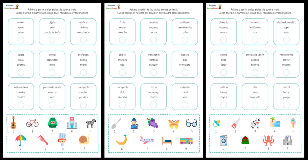 A continuación, os comparto un divertido juego en el que nuestros alumnos se convertirán en pequeños detectives y deberán averiguar de qué se trata a partir de las pistas dadas. […]