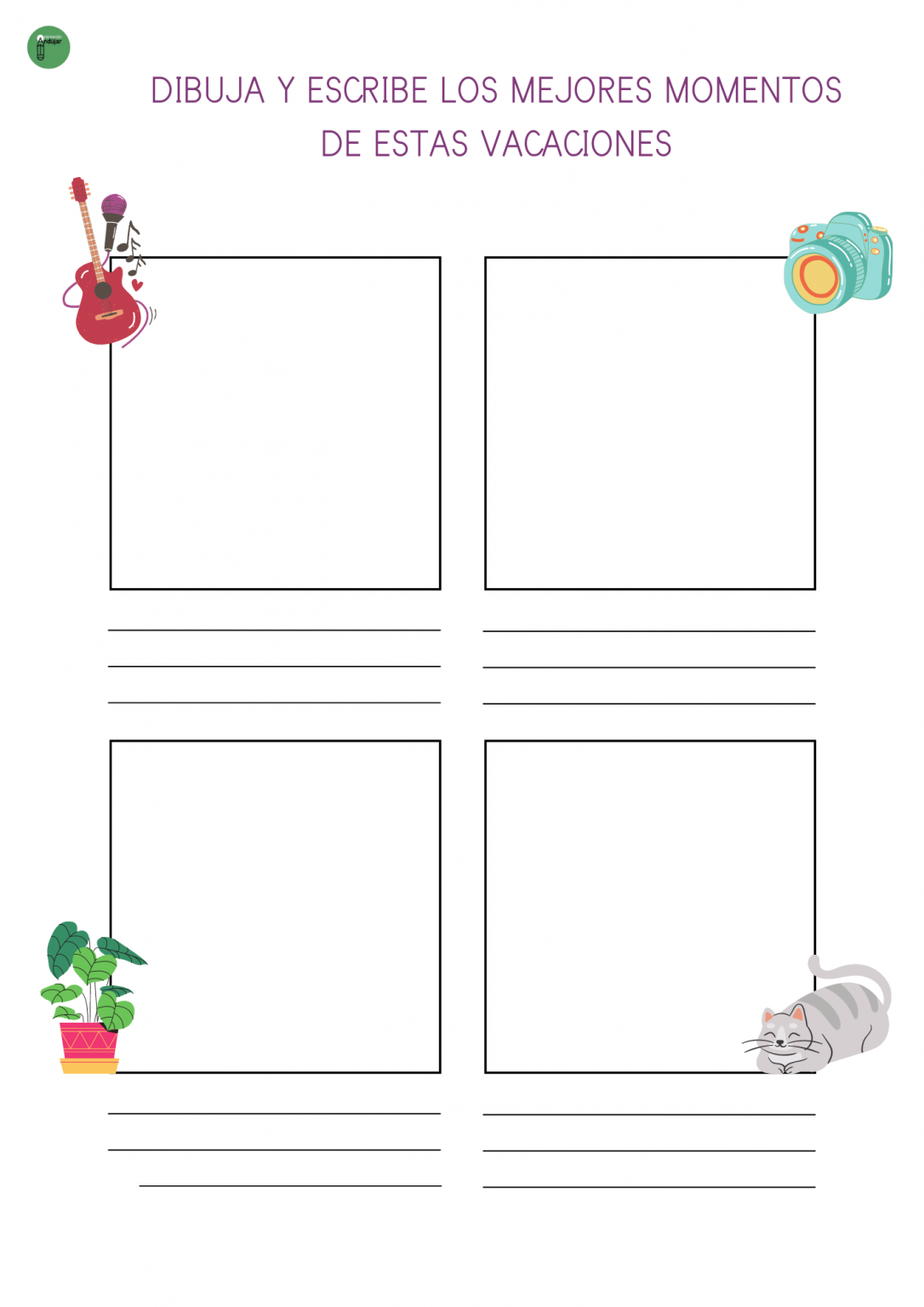 2º PRIMARIA Original cuaderno para repasar en vacaciones primavera ...