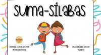 En este material que les comparto, los niños deben sumar las sílabas para formar palabras. Todas las palabras formadas son de dos sílabas directas, ideal para los niños que se […]