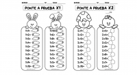 El siguiente recurso es una colección de fichas que permiten a los alumnos practicar las tablas del 1 al 10. Los niños deben resolver multiplicaciones y lo más importante, poner […]