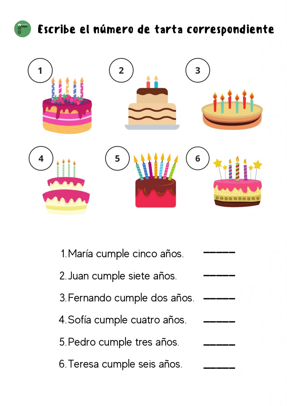 Cuadernillo de actividades matemáticas para Infantil - Orientacion Andujar