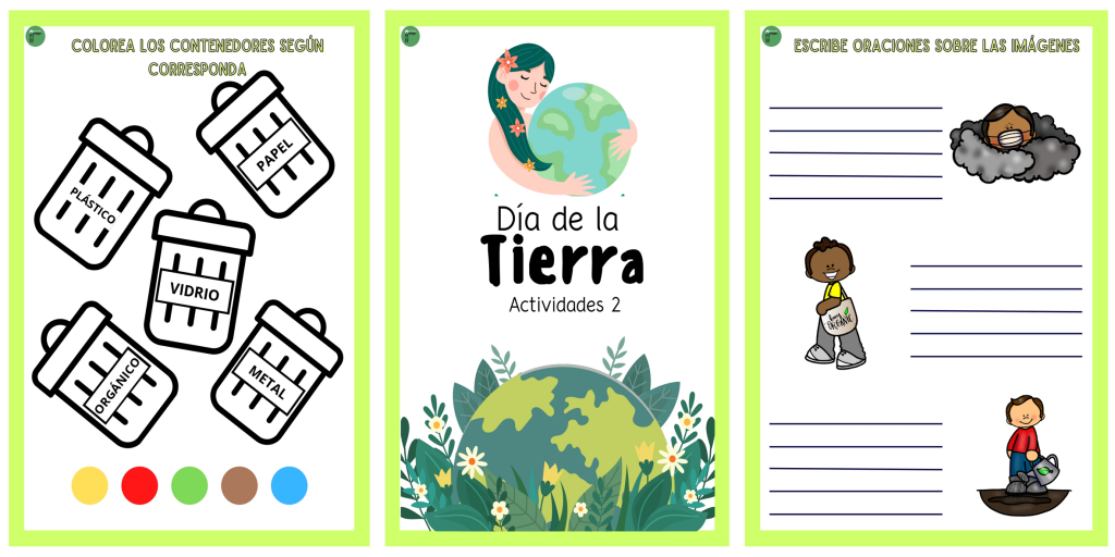Hoy os compartimos UN SUPER PACK de actividades sobre el día de la Tierra.  Encontrarás actividades de: atención: imagénes y sombras, patrones vocabulario: ordenar alfabéticamente palabras relacionadas con este día […]