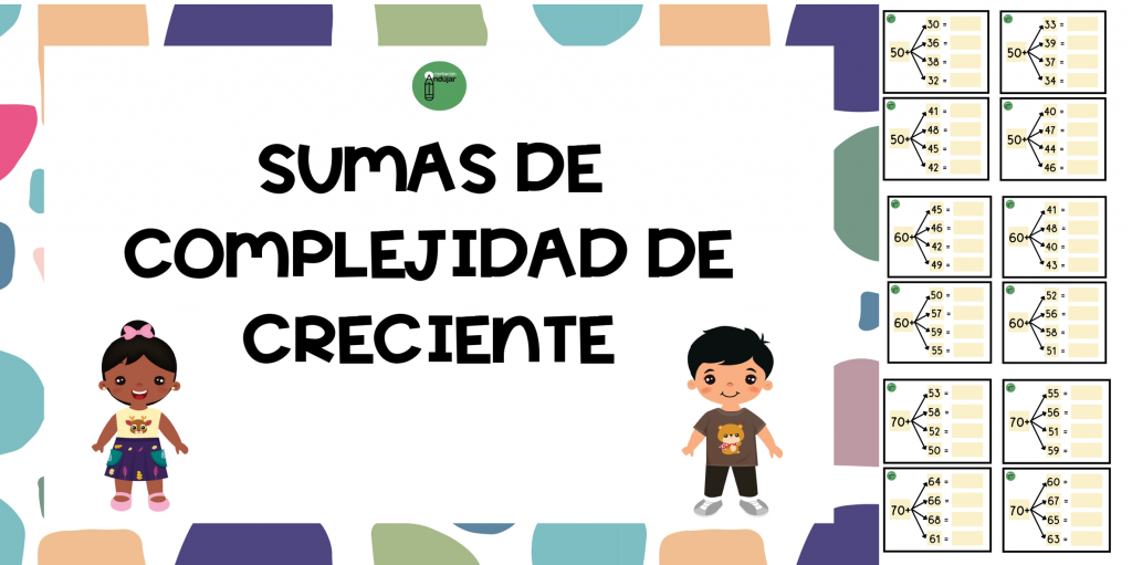 Con este material repasaremos las sumas de dos dígitos. En cada lámina se irá subiendo una decena en cada sumando, aumentando así la complejidad de la operación. DESCARGAR EL ARCHIVO […]