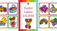 Hoy os compartimos estos coloridos puzzles. Los niños deben unir las dos mitades formando diversas imágenes de juguetes. Con los puzzles beneficiamos la atención, concentración, discriminación visual y motricidad fina.  […]