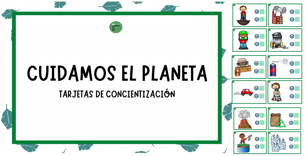 En el día de la Tierra, emplearemos estas tarjetas para concientizar acerca de lo beneficioso o perjudicial para nuestro planeta.  Los niños deberán seleccionar como se encontraría el planeta (triste […]