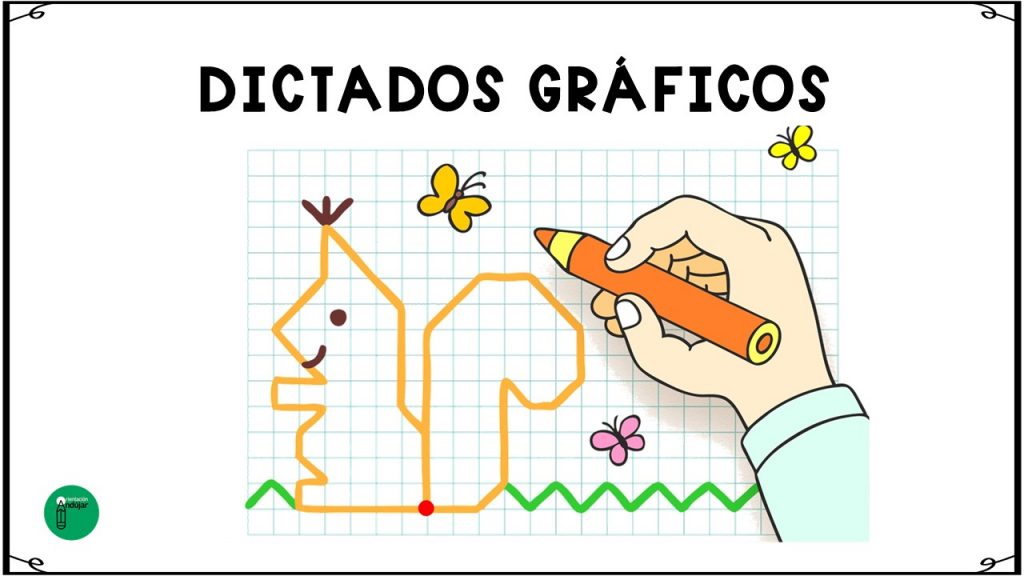 Los dictados gráficos son actividades en las que se dan instrucciones paso a paso para dibujar una figura, en este caso, animales. Los niños deben seguir las indicaciones con precisión […]