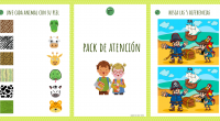 Hoy os compartimos este genial pack para trabajar la atención de tus peques con divertidas actividades como: buscar las diferencias, unir los puntos, resolver sudokus, laberintos y puzzles, completar dibujos […]