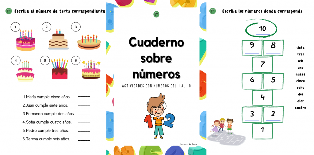 Trabajaremos los números del 1 al 10 con este cuaderno de actividades diversas.  Encontrarás consignas de: mayor, menor, igual, conteo, pares e impares, reforzando a su vez la atención y […]
