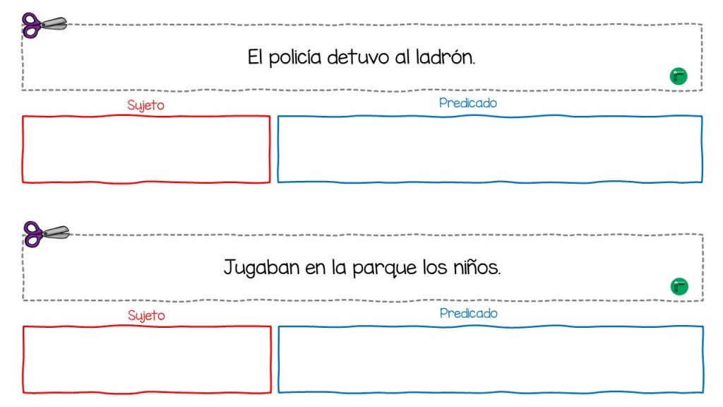 Os comparto a continuación , unas tiras manipulativas para trabajar el sujeto y predicado de un oración, una forma diferente y divertida de aprender las partes de una frase. El […]