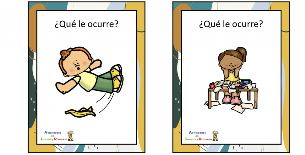 Trabajar la comprensión lectora con ayuda de dibujos o pistas visuales facilita mucho la tarea de lectura comprensiva al alumno. Las fichas están compuestas por una serie de imágenes, acompañadas de preguntas que deberán leer, comprender y responder. En este tipo […]