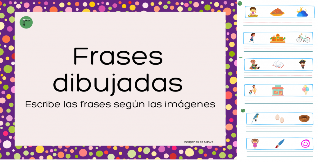 En esta actividad, el alumnado deberá escribir una frase o breve texto de acuerdo a las tres imágenes que se nos presentan. Trabajamos creatividad y expresión escrita.  DESCARGAR EL ARCHIVO […]