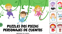 Os traemos estos preciosos puzzles de dos piezas para los más peques.  La temática es PERSONAJES DE CUENTOS, que nos podrá servir también para realizar descripciones, repasar cuentos e inventar […]