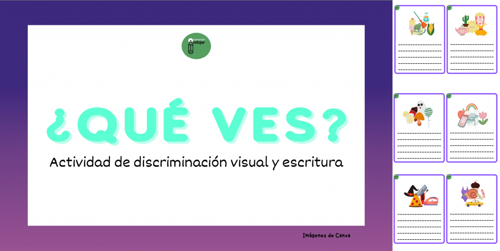 En esta actividad reforzaremos la atención, discriminación visual y escritura.  Los niños deben observar las imágenes superpuestas en cada tarjeta y enumerarlas debajo.  Una propuesta ideal para trabajar también el […]