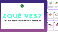 En esta actividad reforzaremos la atención, discriminación visual y escritura.  Los niños deben observar las imágenes superpuestas en cada tarjeta y enumerarlas debajo.  Una propuesta ideal para trabajar también el […]